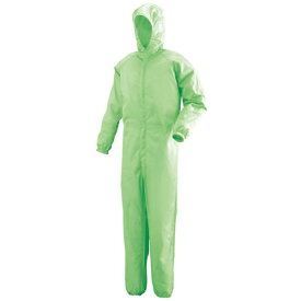 ミドリ安全｜MIDORI ANZEN ミドリ安全　フード一体型クリーンウェア　グリーン　LL C1351G-LL