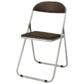 PLUS｜プラス ジョインテックス　183871）折畳イス　FO−19M　ブラウン　粉体塗装 FO-19M