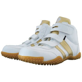 サンダンス｜SUNDANCE サンダンス　GT−XX　ハイカットセーフティー　ホワイト＆ゴールド　24．5 GT-XX-WHGD-24.5