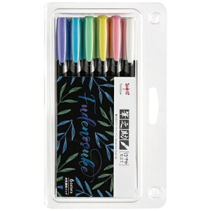 �g���{���M�bTombow Tombow�@�����T�C���y���@�M�V�����Ȃ₩6�F�Z�b�g WS-BS6C