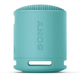 ソニー｜SONY ブルートゥーススピーカー ブルー SRS-XB100 LC [防水 /Bluetooth対応]