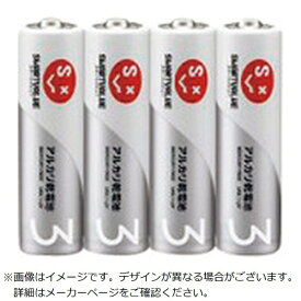 PLUS｜プラス ジョインテックス　365387）アルカリ乾電池　単3×4本　N123J−4P N123J-4P
