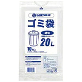 PLUS｜プラス ジョインテックス　861305ゴミ袋LDD　透明　20L10枚　N208J−20 N208J-20