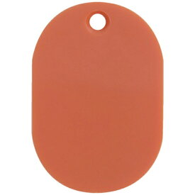 トラスコ中山｜TRUSCO NAKAYAMA TRUSCO　見やすい色の小判札　大　60×40mm　5枚入　レッド UHFL-R