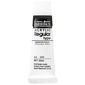 リキテックス｜Liquitex 6号 (20ml) レギュラータイプ イリディッセントブラック 15101235