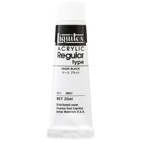 リキテックス｜Liquitex 6号 (20ml) レギュラータイプ マースブラック 15101057
