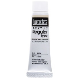 リキテックス｜Liquitex 6号 (20ml) レギュラータイプ アンブリーチドチタニウム 15101074