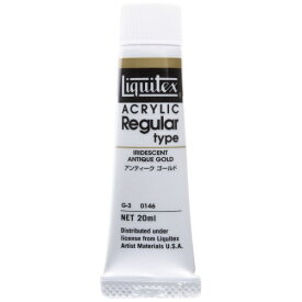 リキテックス｜Liquitex 6号 (20ml) レギュラータイプ アンティークゴールド 15101146