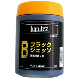 リキテックス｜Liquitex ブラックジェッソ 500ml 16252050