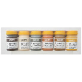 リキテックス｜Liquitex カラージェッソ 50ml アースカラー 6色セット 16300591