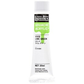 リキテックス｜Liquitex 20ml ガッシュ・アクリリックプラス ビビッドライムグリーン 15821024