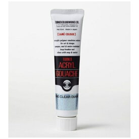 ターナー色彩｜TURNER COLOUR 絵具 20ml アクリルガッシュ ラメカラーシリーズ ラメ クリア ダイアモンド AG020222