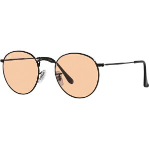 RayBan�b���C�o�� ROUND METAL WASHED LENSES RB3447 002/4B 50mm �|���b�V���u���b�N/�s���N