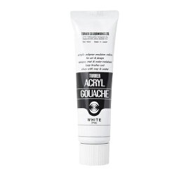 ターナー色彩｜TURNER COLOUR 普通色 40ml アクリルガッシュ ホワイト AG040001