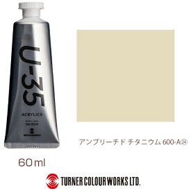 ターナー色彩｜TURNER COLOUR ヘビーボディ 60ml U-35 アクリリックス アンブリーチドチタニウム UA060600
