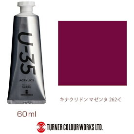 ターナー色彩｜TURNER COLOUR ヘビーボディ 60ml U-35 アクリリックス キナクリドンマゼンタ UA060262