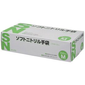 伊藤忠リーテイルリンク｜ITOCHU Retail Link IRL　ソフトニトリル手袋　M VC-410M