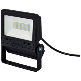 日動工業｜NICHIDO 日動　LED投光器　常設用フラットライト20W　黒 LJS-FH20D-BK-50K