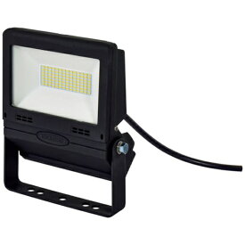 【エントリーで最大全額ポイント還元｜8/11まで】 日動工業｜NICHIDO 日動　LED投光器　常設用フラットライト30W　黒 LJS-FH30D-BK-50K