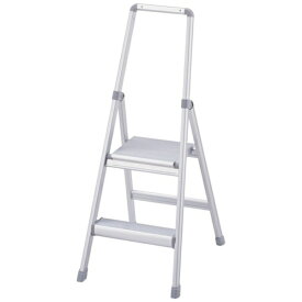 長谷川工業｜Hasegawa Kogyo ハセガワ　天板幅広上枠付きアルミ踏台　SRA型　2段（17895） SRA-5A