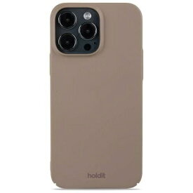 HOLDIT｜ホールディット iPhone 14 Pro Max ストラップホール付きハードケース モカブラウン 15851