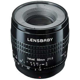 レンズベビー｜LENSBABY レンズベビ- ベルベツト56mm BK F1.6ソフト ソニ-Eマウント [ソニーE /単焦点レンズ]
