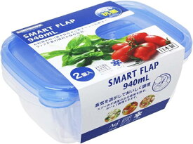 岩崎工業｜IWASAKI INDUSTRY スマートフラップ角型（L）2P A-042KB [約940ml/電子レンジ対応]