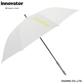 小川｜Ogawa 長傘 innovator（イノベーター） ホワイト×イエロー IN-65AJP-31 [晴雨兼用傘 /65cm]