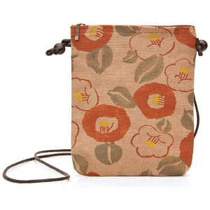 ヤマコー|YAMACO 柿渋染 ミニポシェット 椿(KS-76t) 875320