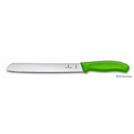ビクトリノックス｜VICTORINOX ブレッドナイフ（21cm） #6.8636.21L4E グリーン