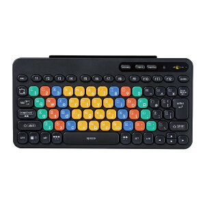 ELECOMbGR L[{[h KEY PALETTO(Chrome/Windows11Ή) ubN TK-FS10BMKBK [CX /Bluetooth]