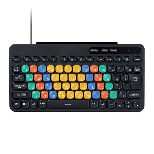 ELECOMbGR L[{[h KEY PALETTO(Chrome/Windows11Ή) ubN TK-FS10UMKBK [L /USB]