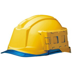 ミドリ安全｜MIDORI ANZEN ミドリ安全 IDケース付ヘルメット SC−19PCL−ID RA3 α イエロー／ブルー SC19PCLIDRA3ALPHAYBL