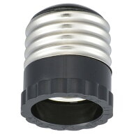 オーム電機｜OHM ELECTRIC 口金変換ソケットアダプター E26／E17 HS-LEB10