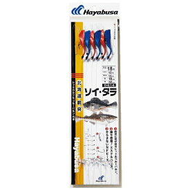 ハヤブサ｜Hayabusa ソイ・タラ レッド&ブルーバルン 6本(鈎18号/ハリス10号)D-614-18【画像はイメージです】