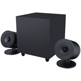 【エントリーで最大全額ポイント還元｜7/18迄】 RAZER｜レイザー RZ05-04750100-R3A1 ゲーミングスピーカー Bluetooth/USB-A接続 Nommo V2 ブラック [AC電源 /2.0ch]