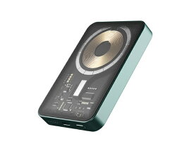 COMPUCASE JAPAN｜コンピューケースジャパン MagSafe対応 モバイルバッテリー 5000mAh 付属ケーブル:A to Type-C agreen グリーン JMB-PB50C-GR [USB Power Delivery対応 /1ポート]