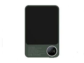COMPUCASE JAPAN｜コンピューケースジャパン MagSafe対応 モバイルバッテリー 付属ケーブル:A to Type-C agreen グリーン JMB-WS05-GR [USB Power Delivery対応 /1ポート]
