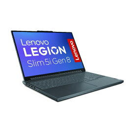 レノボジャパン｜Lenovo ゲーミングノートパソコン Legion Slim 5i Gen 8 ストームグレー 82YA0087JP [16.0型 /Windows11 Home /intel Core i7 /メモリ：16GB /SSD：1TB /2023年5月モデル]