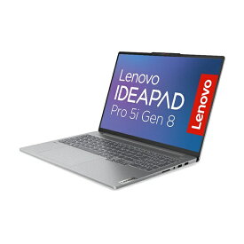 レノボジャパン｜Lenovo ゲーミングノートパソコン IdeaPad Pro 5i Gen 8 アークティックグレー 83AQ003YJP [RTX 3050 /16.0型 /Windows11 Home /intel Core i5 /メモリ：16GB /SSD：512GB /2023年5月モデル]