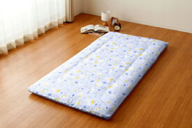 小栗｜OGURI 【敷ふとんカバー】 フレンチフラワー シングルロングサイズ （約100×215cm） サックス PE13122-76 [シングルサイズ]