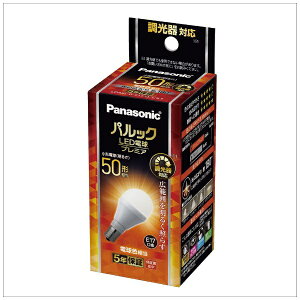 Panasonic�b�p�i�\�j�b�N LED�d�� LDA6LGE17K50DSW [E17 /��ʓd���` /50W���� /�d���F /1�� /�L�z���^�C�v]