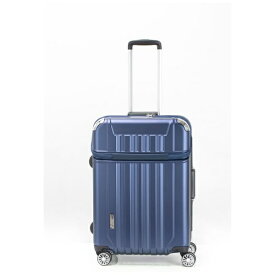 協和｜KYOWA 耐久性・耐熱性抜群 フレームトップオープンキャリー TRAVELIST（トラベリスト） マットネイビー [TSAロック搭載]