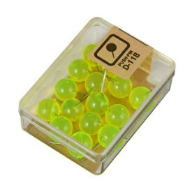 ベロス｜VELOS マップ画鋲 クリアグリーン D-118CG