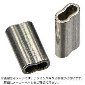 トラスコ中山｜TRUSCO NAKAYAMA TRUSCO ワイヤロープ用ステンレススリーブ（2個入）0．8〜1．0パイ用 SRB10S