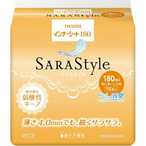 ���q�l�s�A�bnepia �l�s�A�inepia) SARAStyle �T���X�^�C�� �C���i�[�V�[�g 29cm 180ml 10�� �z���i�v�L��