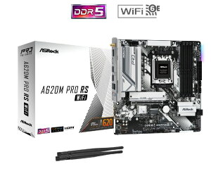 ASROCKbAXbN }U[{[h A620M Pro RS WiFi [MicroATX]