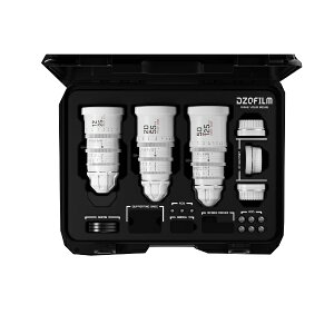 �f�B�[�W�[�I�[�t�B�����bDZOFILM Pictor Zoom 3�����Y�L�b�g 12-25mm/20-55mm/50-125mm T2.8 �z���C�g(�ی�P�[�X�t��)
