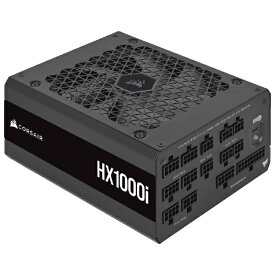 CORSAIR｜コルセア PC電源 HX1000i ATX 3.0 ブラック CP-9020259-JP [1000W /ATX /Platinum]