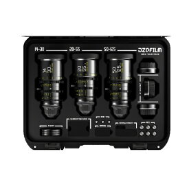 DZOFILM｜ディージーオーフィルム Pictor Zoom 3個レンズキット14-30mm&20-55mm&50-125mm T2.8 ブラック 保護ケース付き